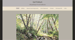 Desktop Screenshot of gailpidduck.com
